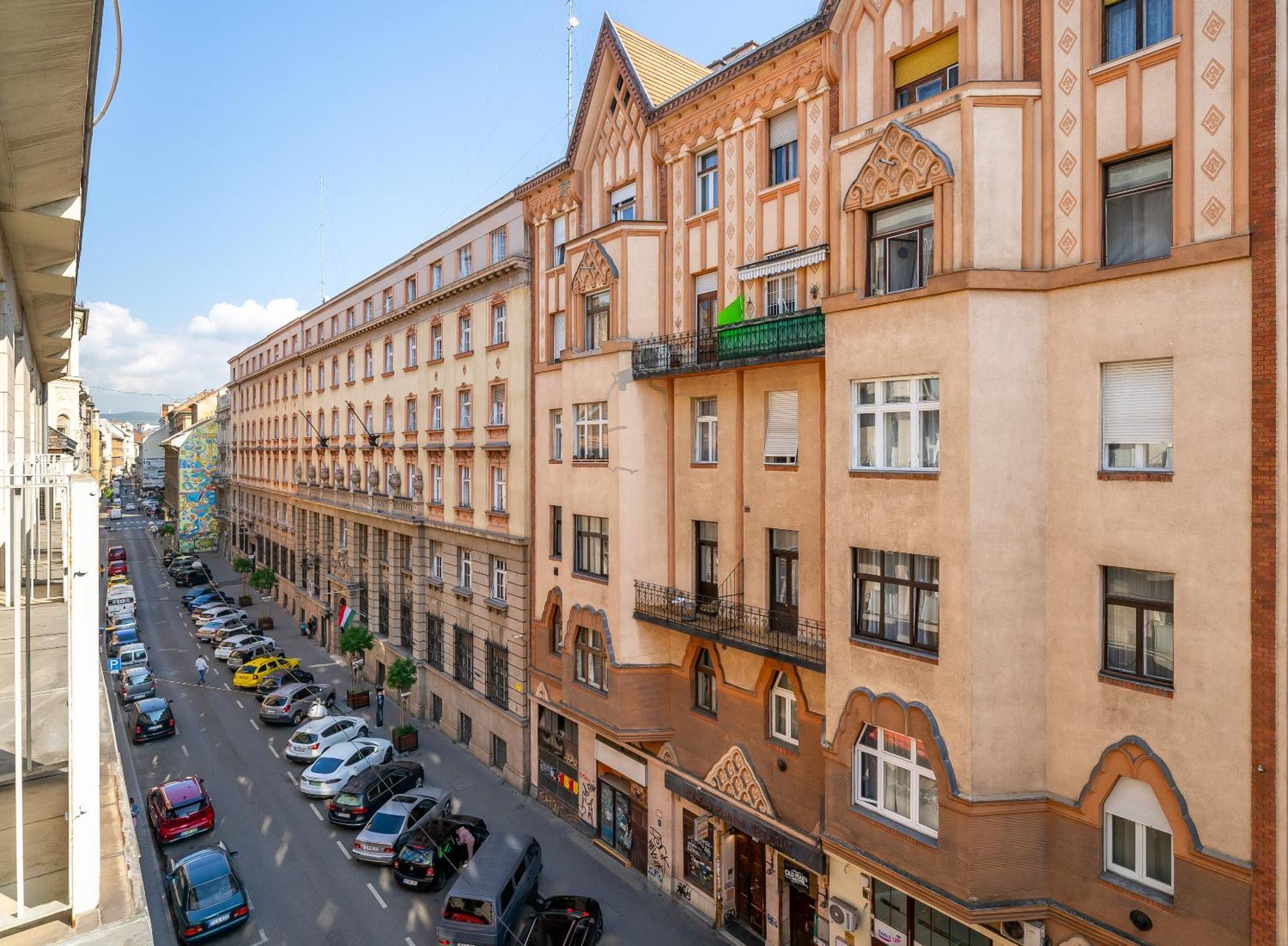 Akacfa 413 1 Bedroom Aircon Center Apartment Budapest Exterior photo