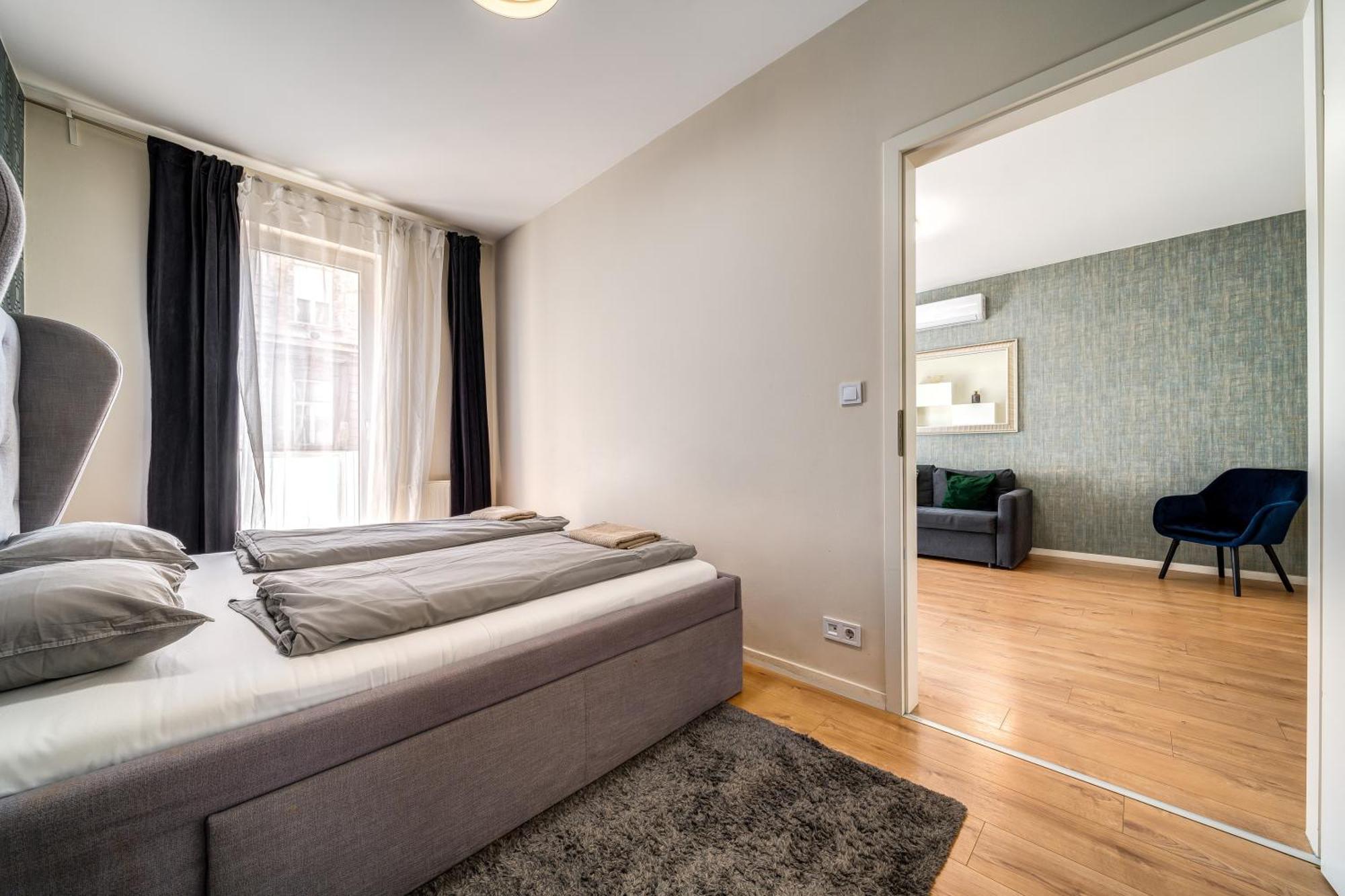 Akacfa 413 1 Bedroom Aircon Center Apartment Budapest Exterior photo